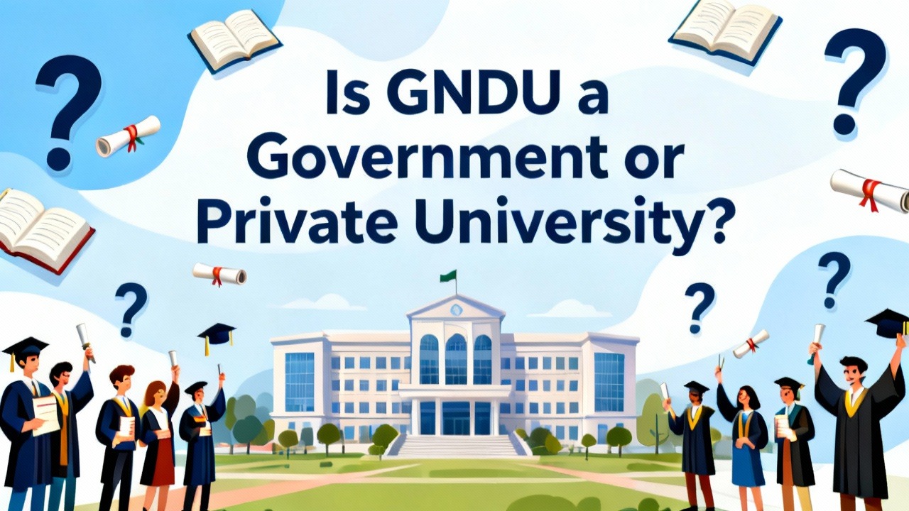 Is GNDU a Government or Private University?
