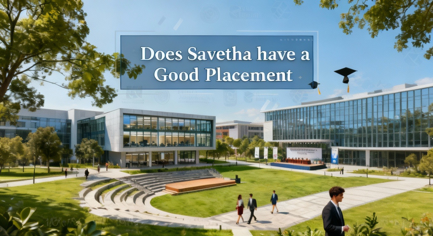Does Saveetha have a Good Placement