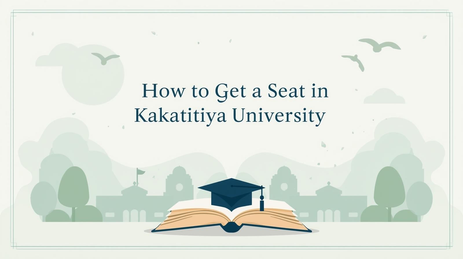 How to Get a Seat in Kakatiya University