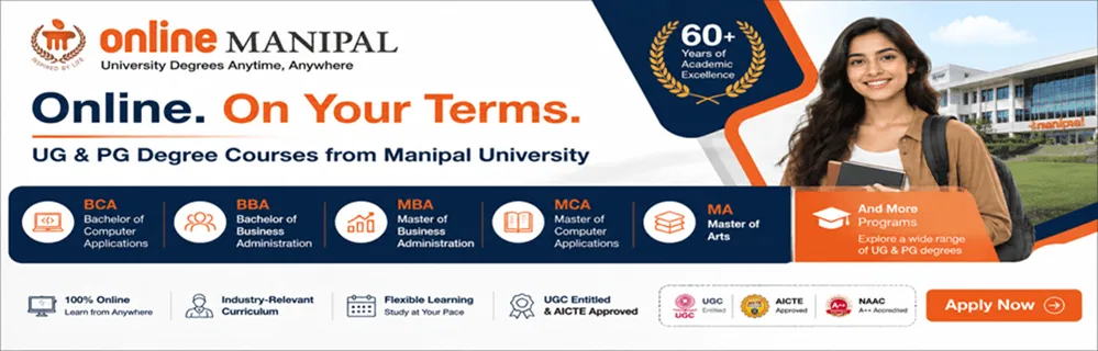 Step-by-Step Guide to Manipal Online University Admission 2026